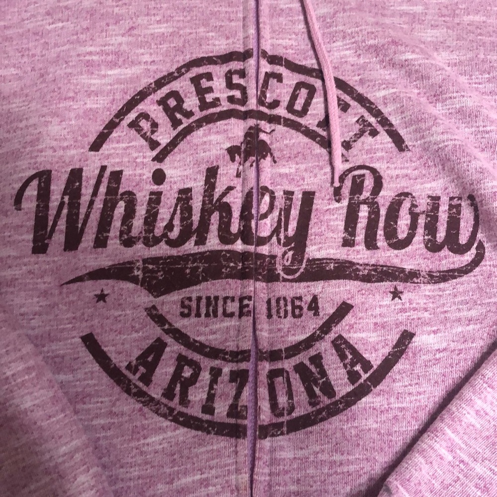 Pink Whiskey Row Hoodie